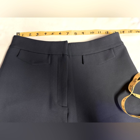 ACHRO Navy Wide Leg crop Pants size S. - Picture 9 of 11